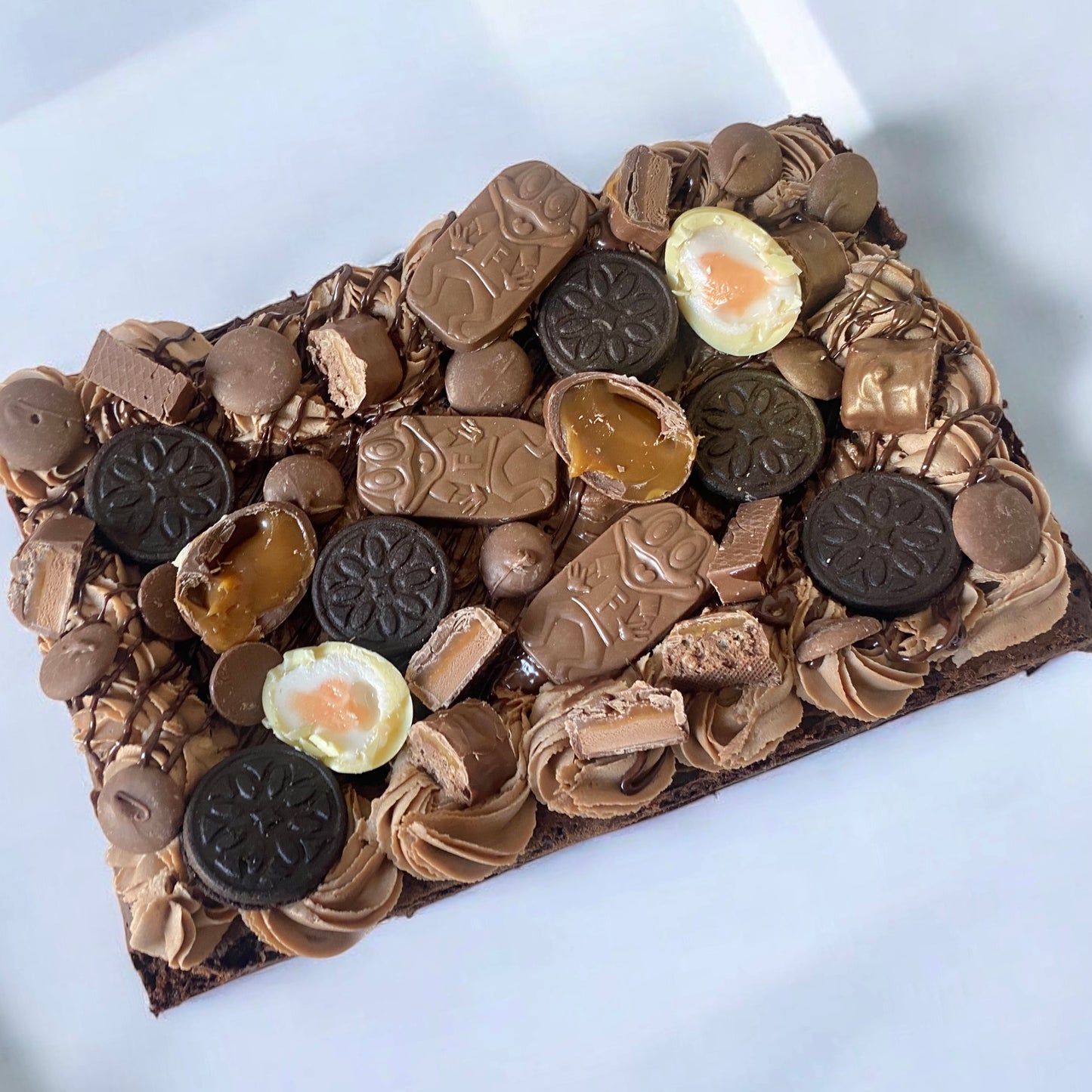 LOADED BROWNIE BROWNIE SLAB